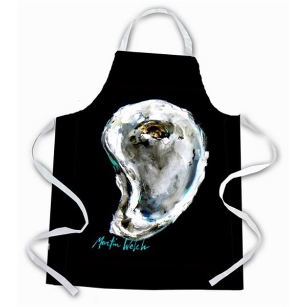 Carolines Treasures Carolines Treasures MW1249APRON Lucky Oyster Apron MW1249APRON - main